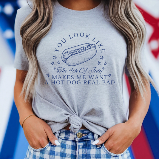 You look like the Fourth of July